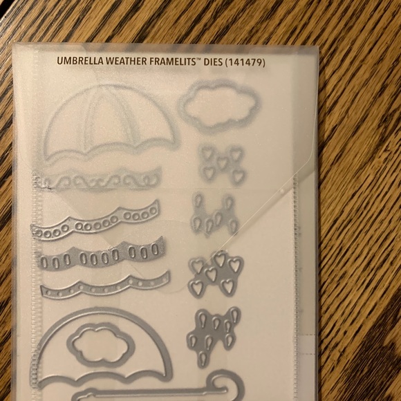 Stampin’ Up! umbrella Weather Framelits Dies